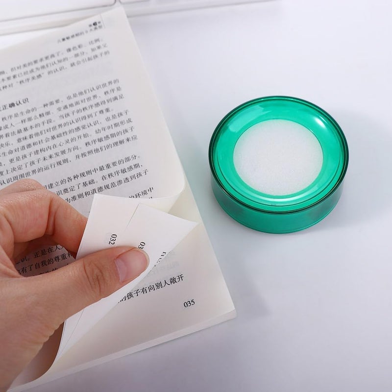 Vctitil Store One Finger Wet Sponge Portable Counting Tool Bank Cashier Accountant Wet Hand Equipment for Counting Banknotes Paper - Image 2